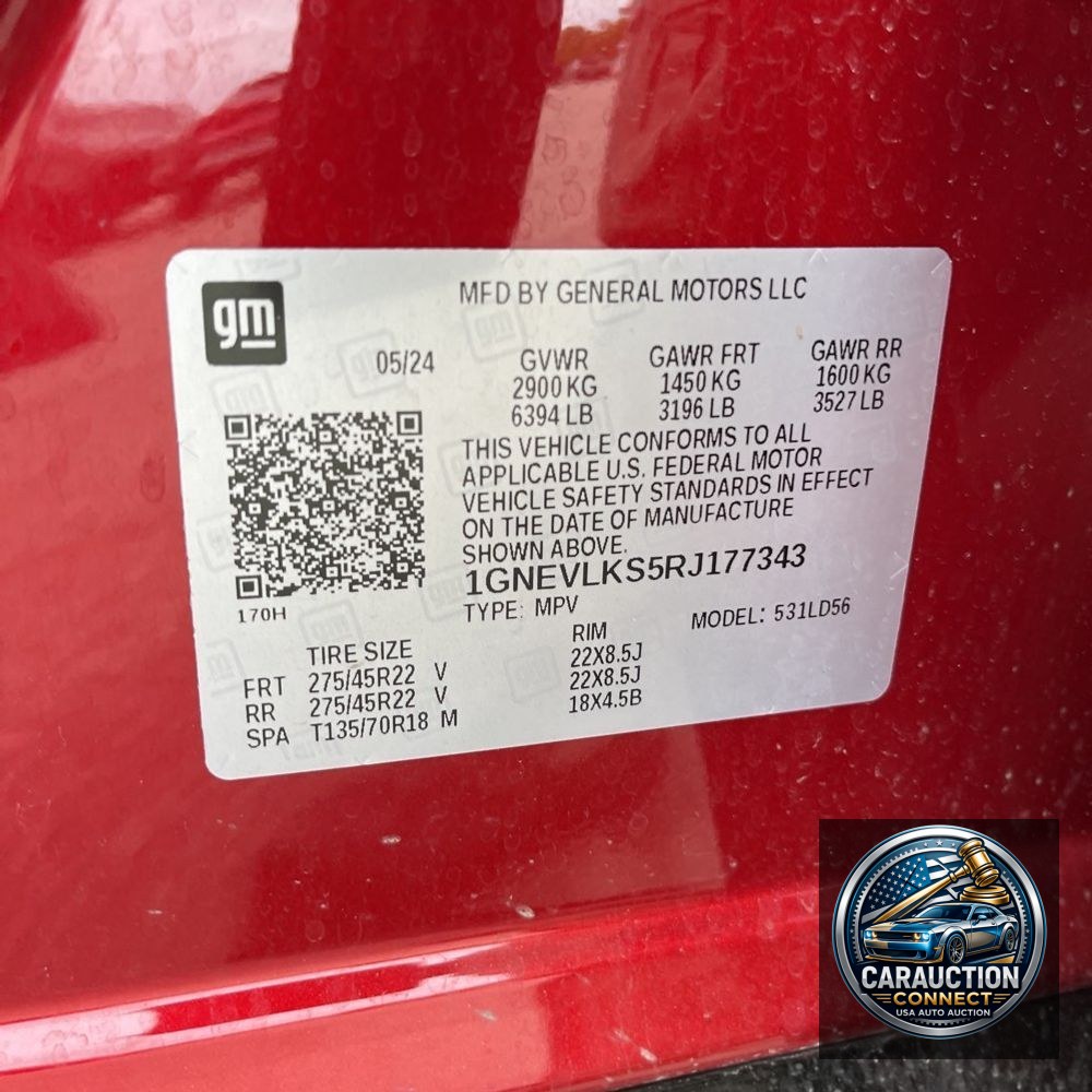 2024 Chevrolet Traverse RS