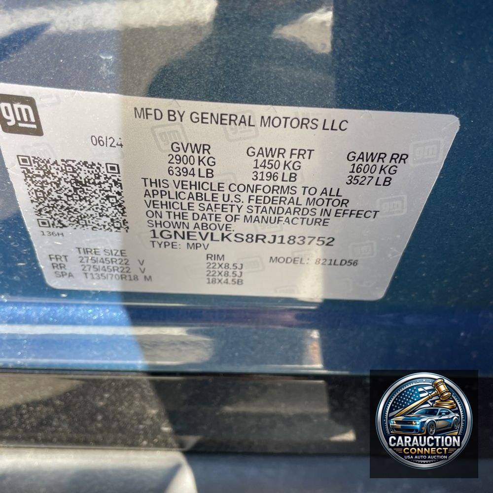 2024 Chevrolet Traverse RS