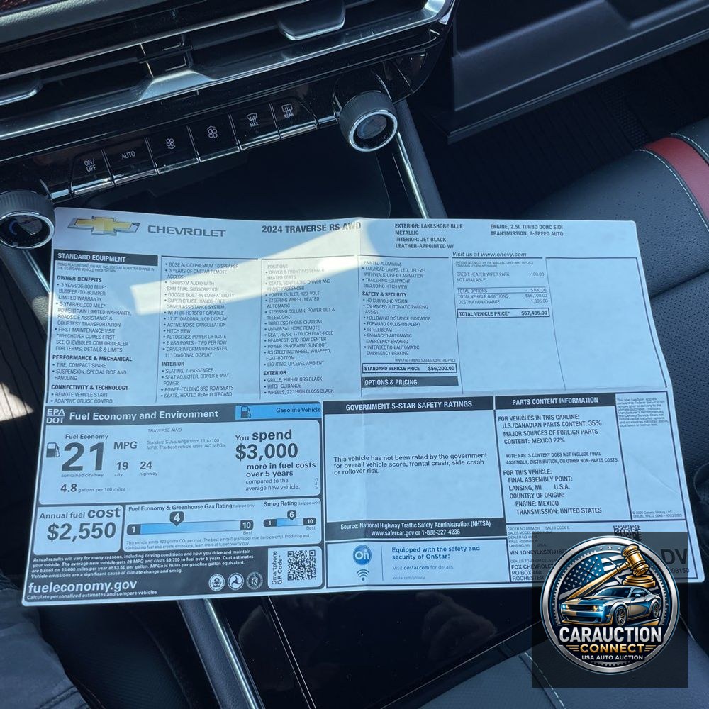 2024 Chevrolet Traverse RS