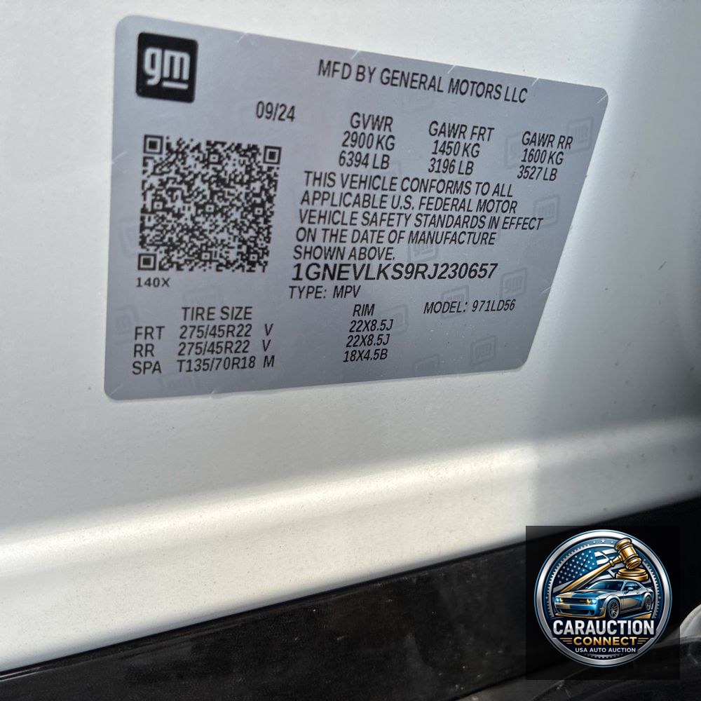 2024 Chevrolet Traverse RS