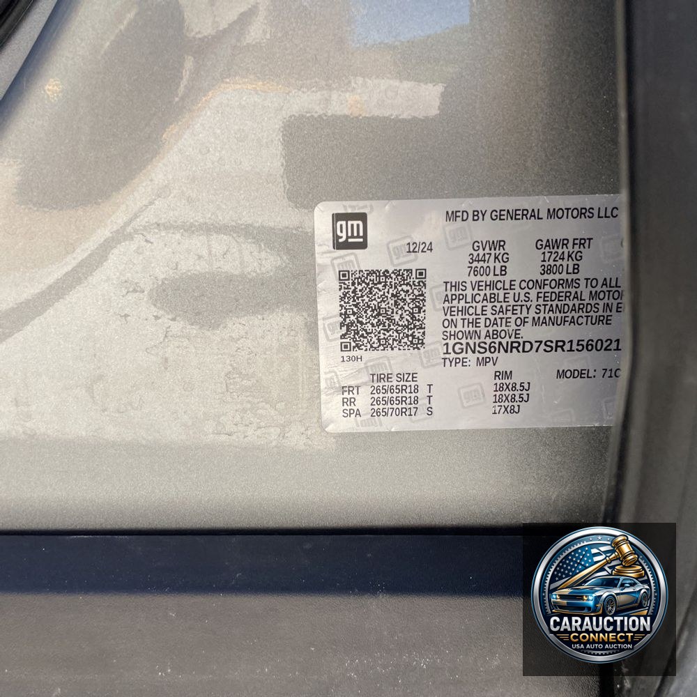 2025 Chevrolet Tahoe LT