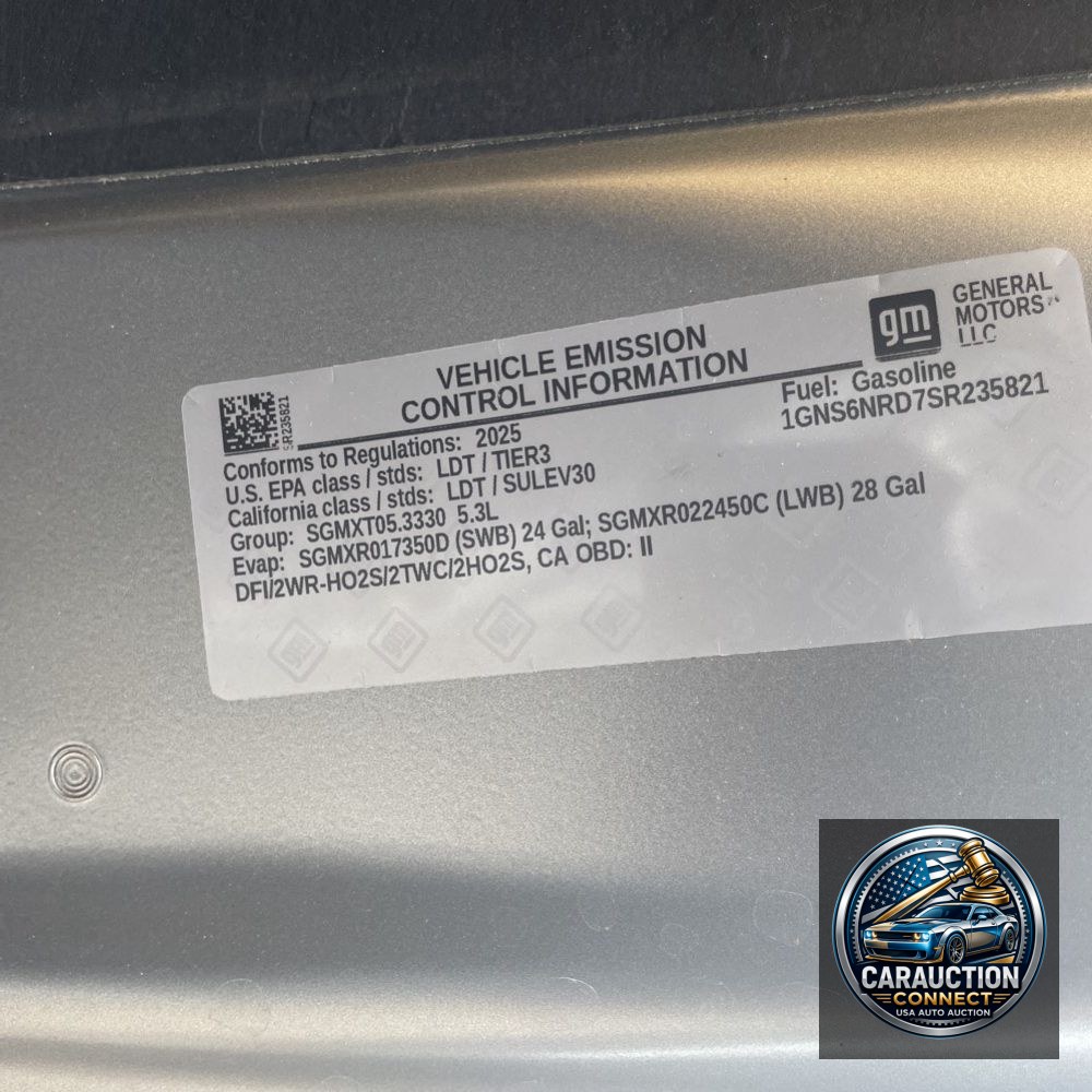 2025 Chevrolet Tahoe LT