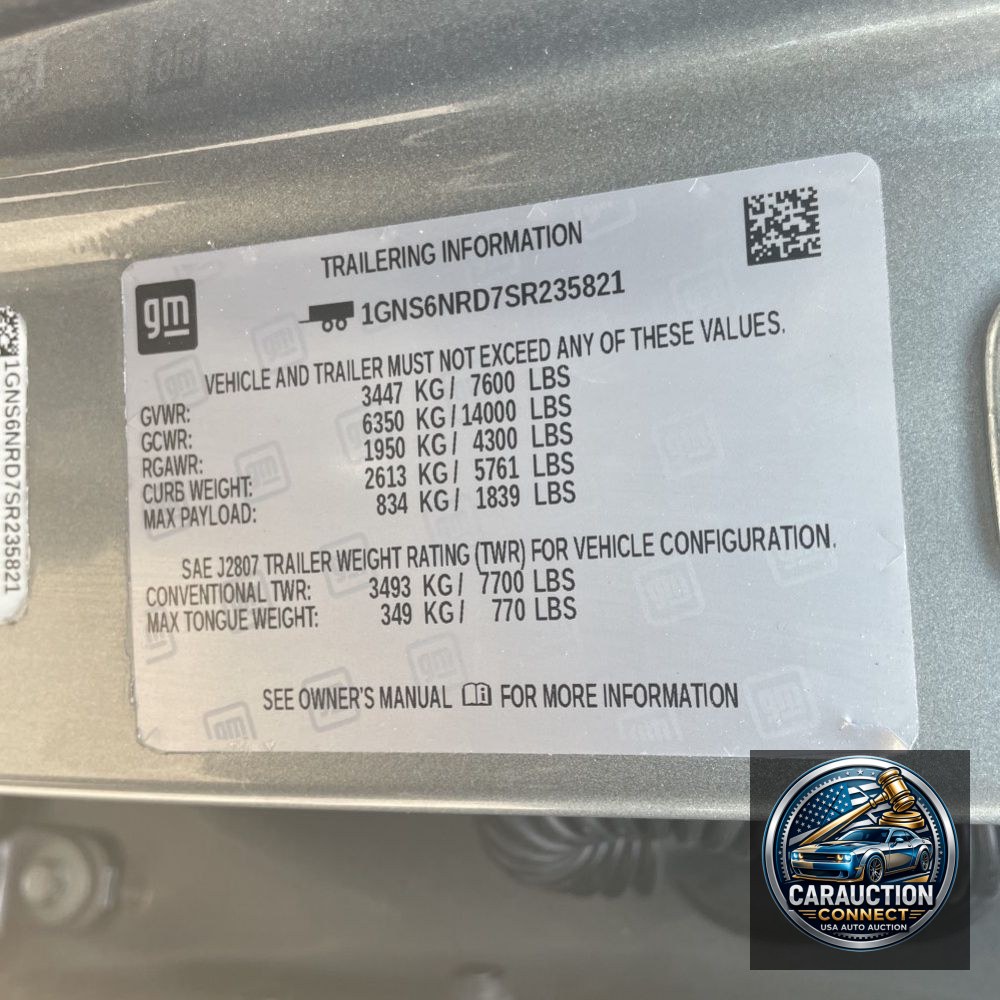 2025 Chevrolet Tahoe LT