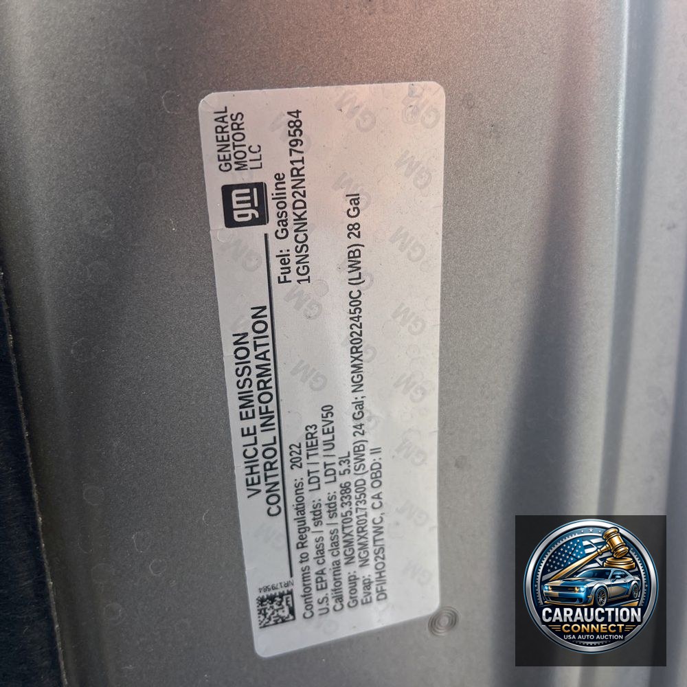 2022 Chevrolet Tahoe LT