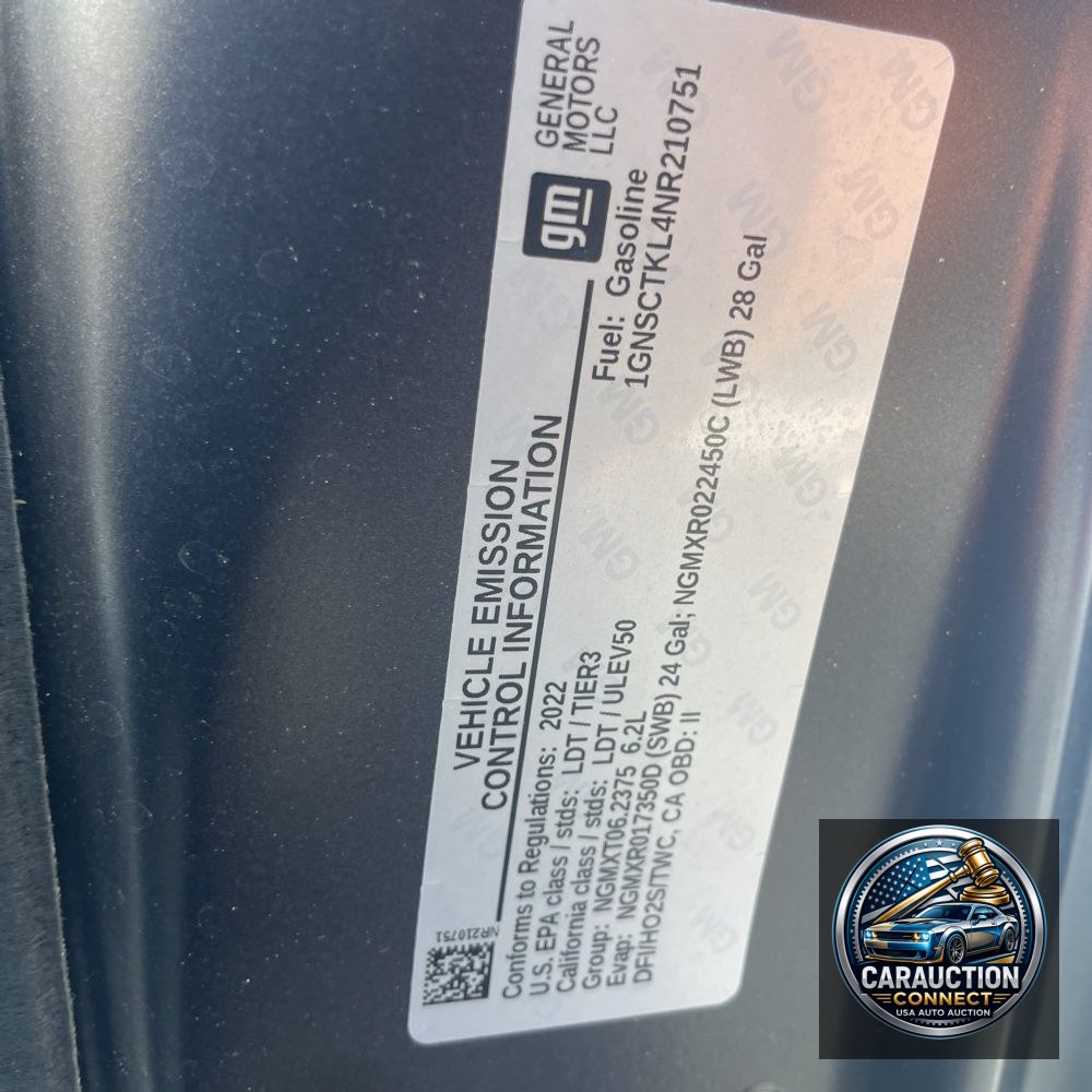 2022 Chevrolet Tahoe High Country