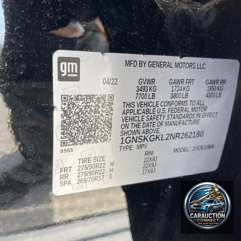 2022 Chevrolet Suburban High Country