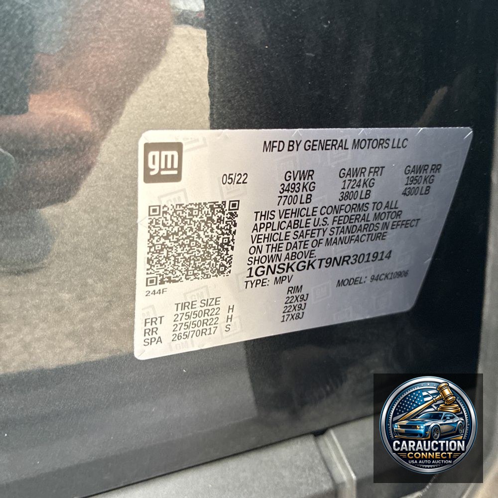 2022 Chevrolet Suburban High Country