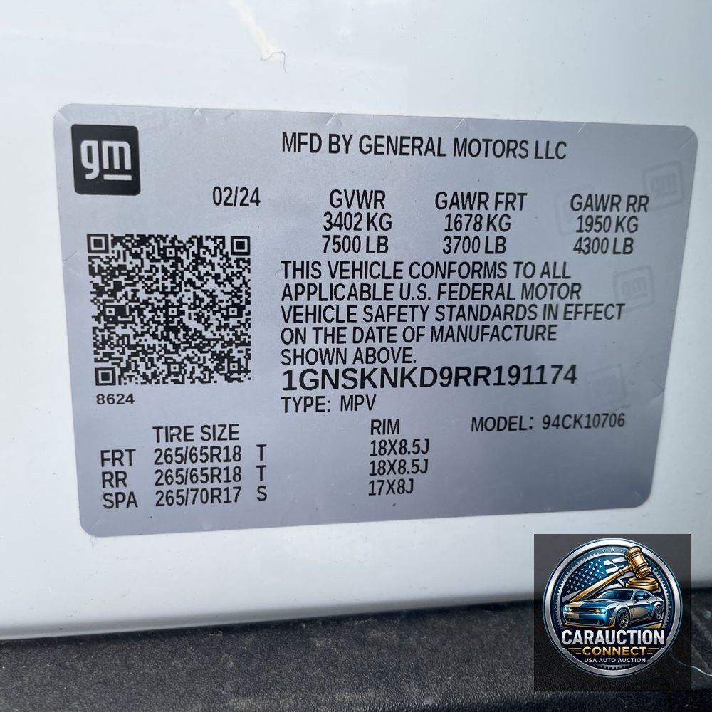 2024 Chevrolet Tahoe LT