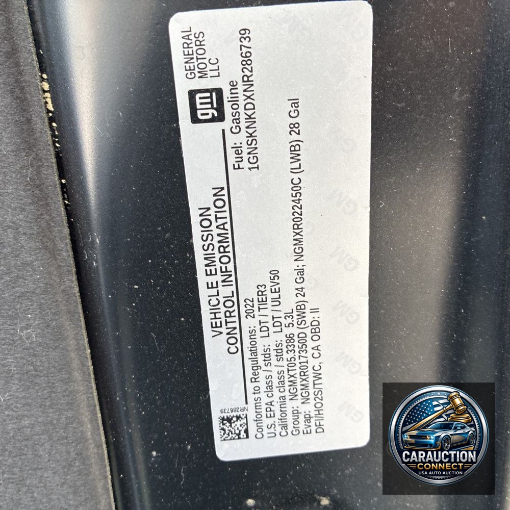 2022 Chevrolet Tahoe LT