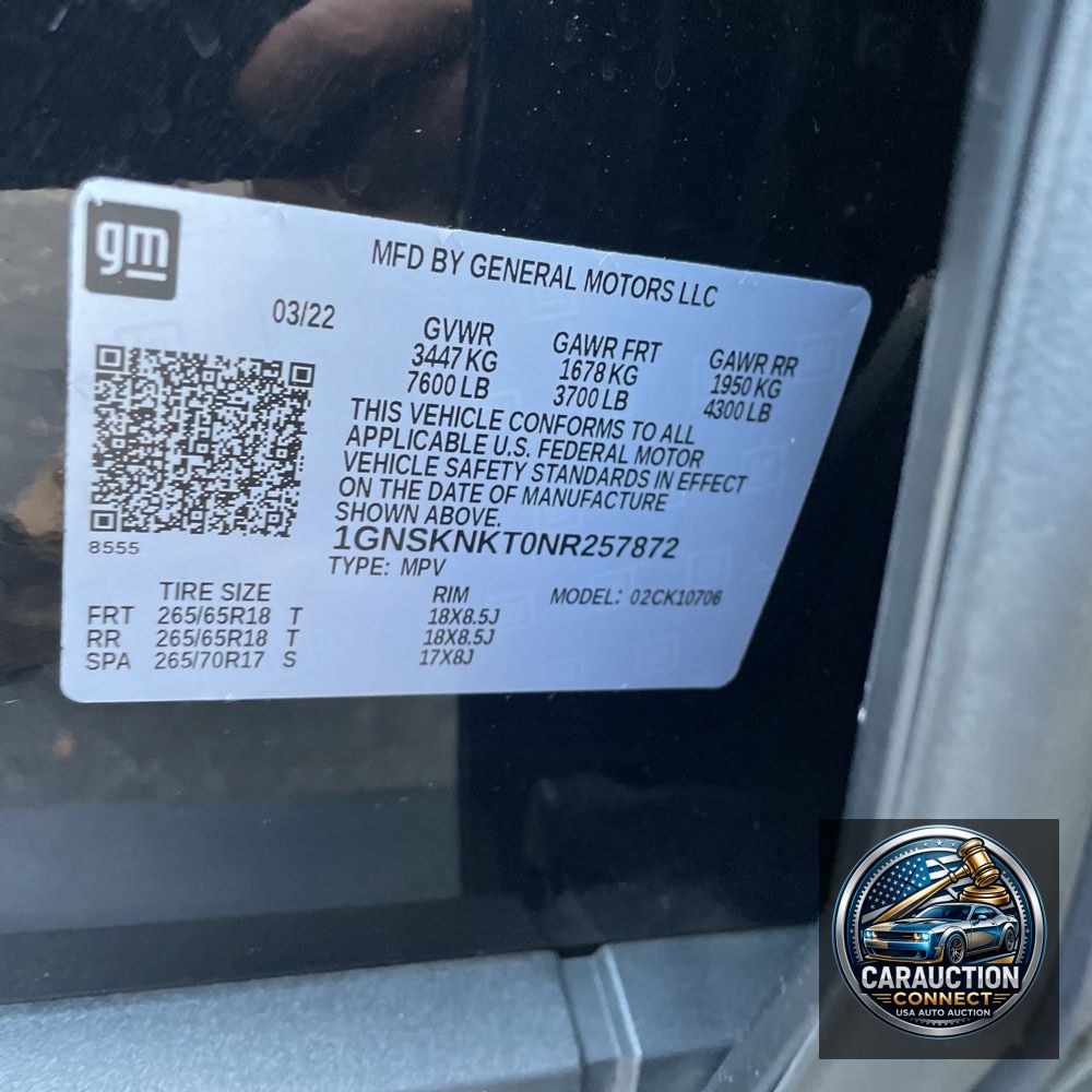 2022 Chevrolet Tahoe LT