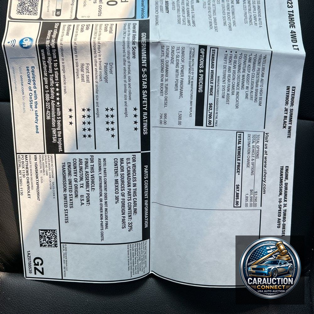 2023 Chevrolet Tahoe LT