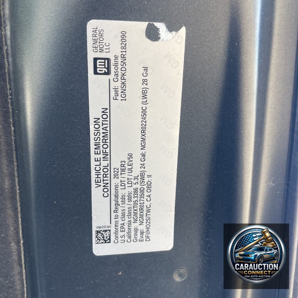2022 Chevrolet Tahoe Z71
