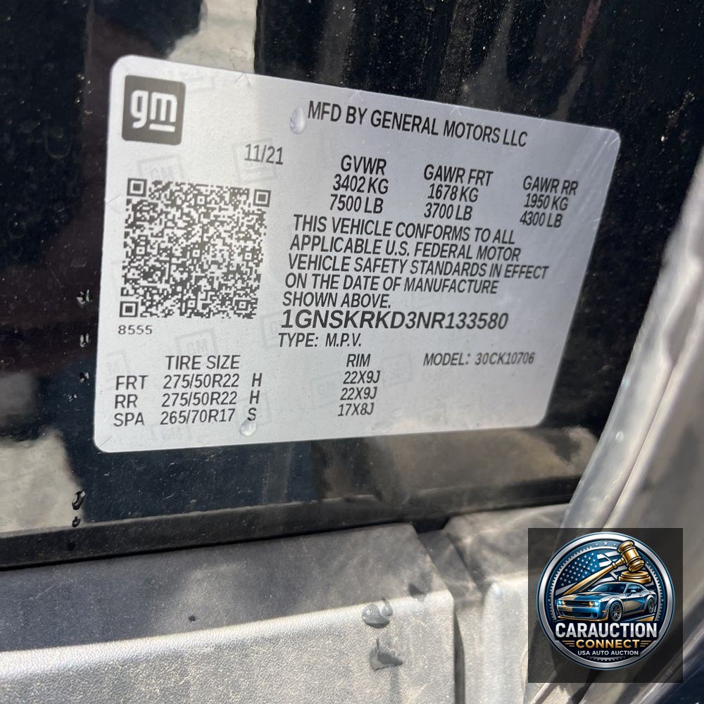 2022 Chevrolet Tahoe RST