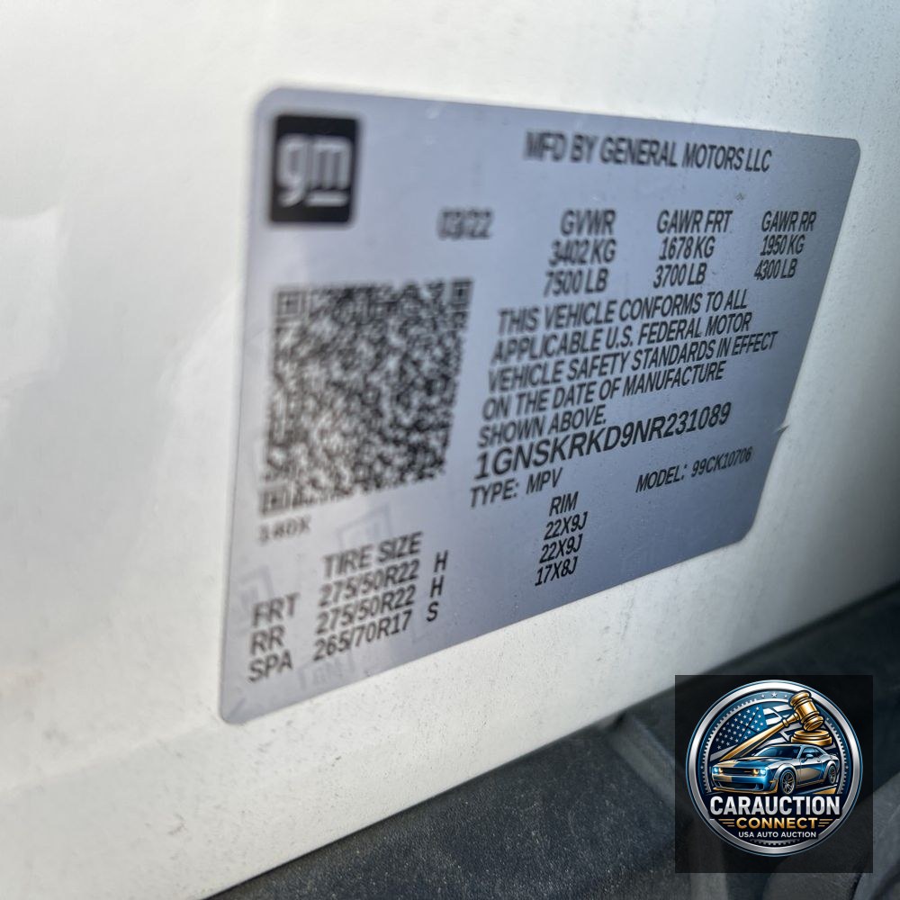 2022 Chevrolet Tahoe RST