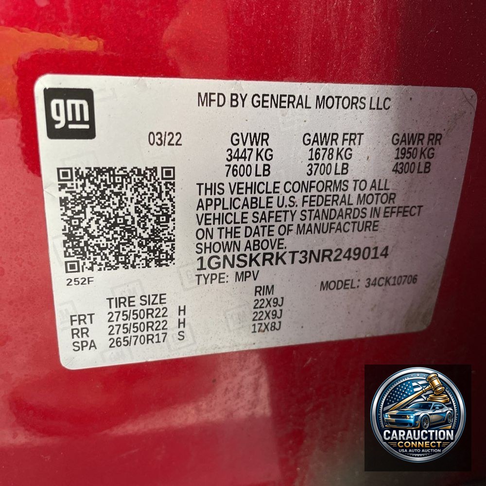 2022 Chevrolet Tahoe RST