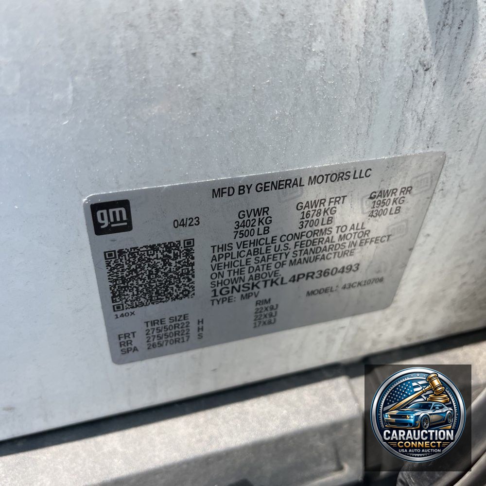 2023 Chevrolet Tahoe High Country