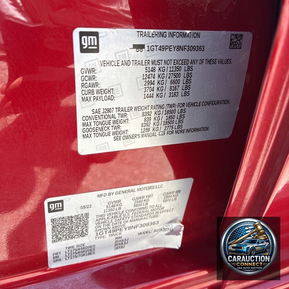 2022 GMC Sierra 2500HD AT4