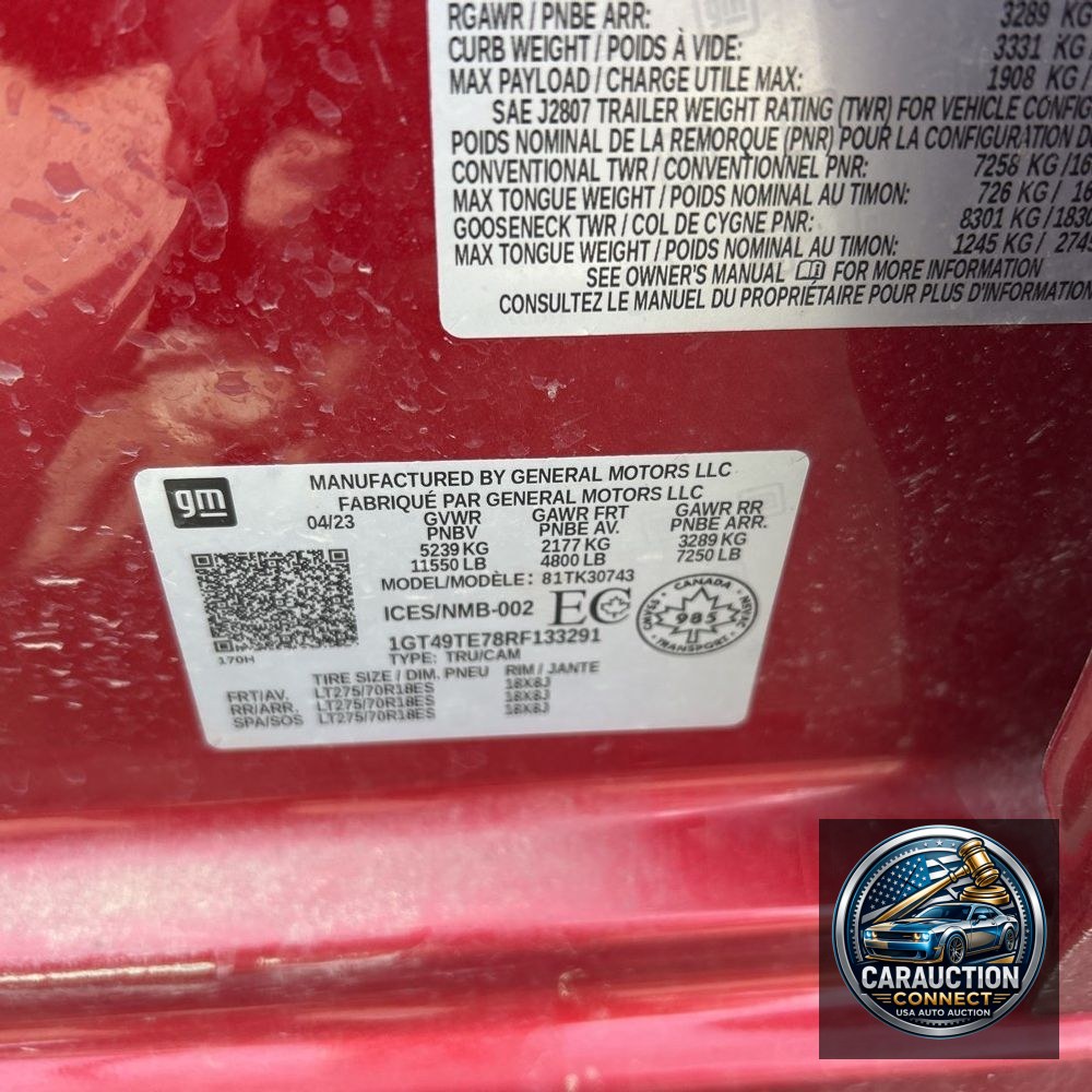 2024 GMC Sierra 3500 SLE