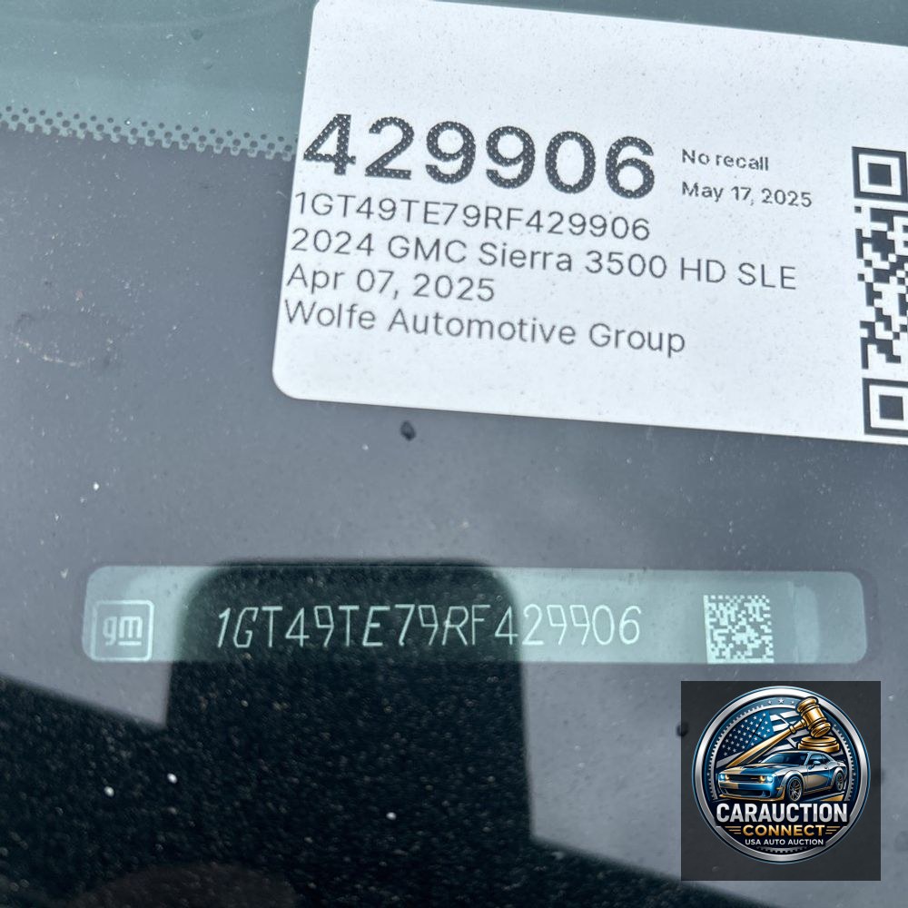 2024 GMC Sierra 3500 SLE