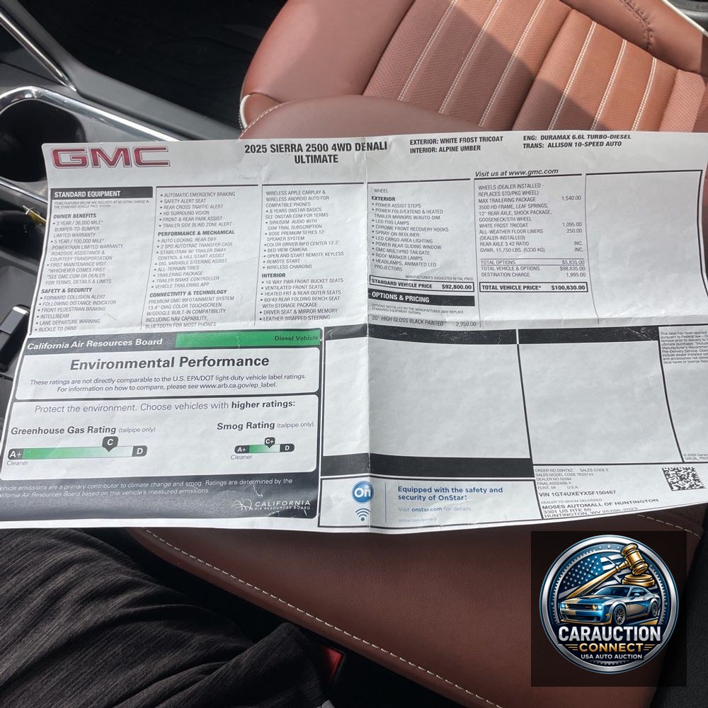 2025 GMC Sierra 2500HD Denali Ultimate