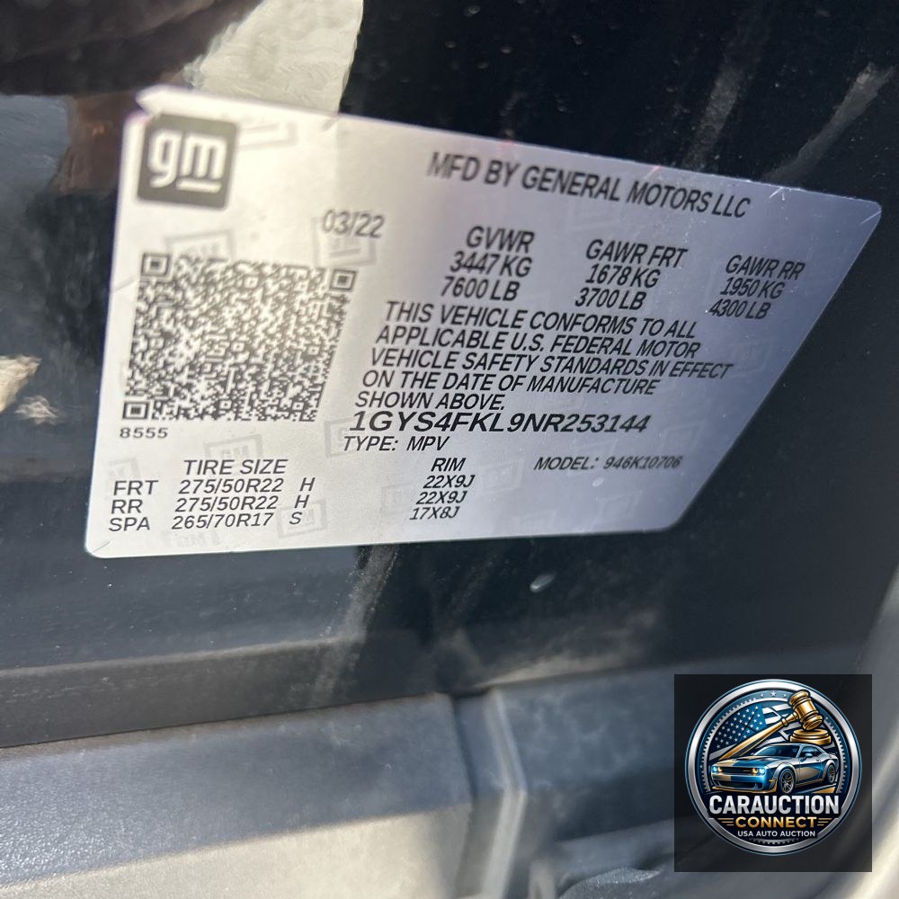 2022 Cadillac Escalade Sport