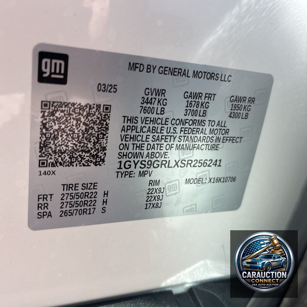 2025 Cadillac Escalade Sport Platinum