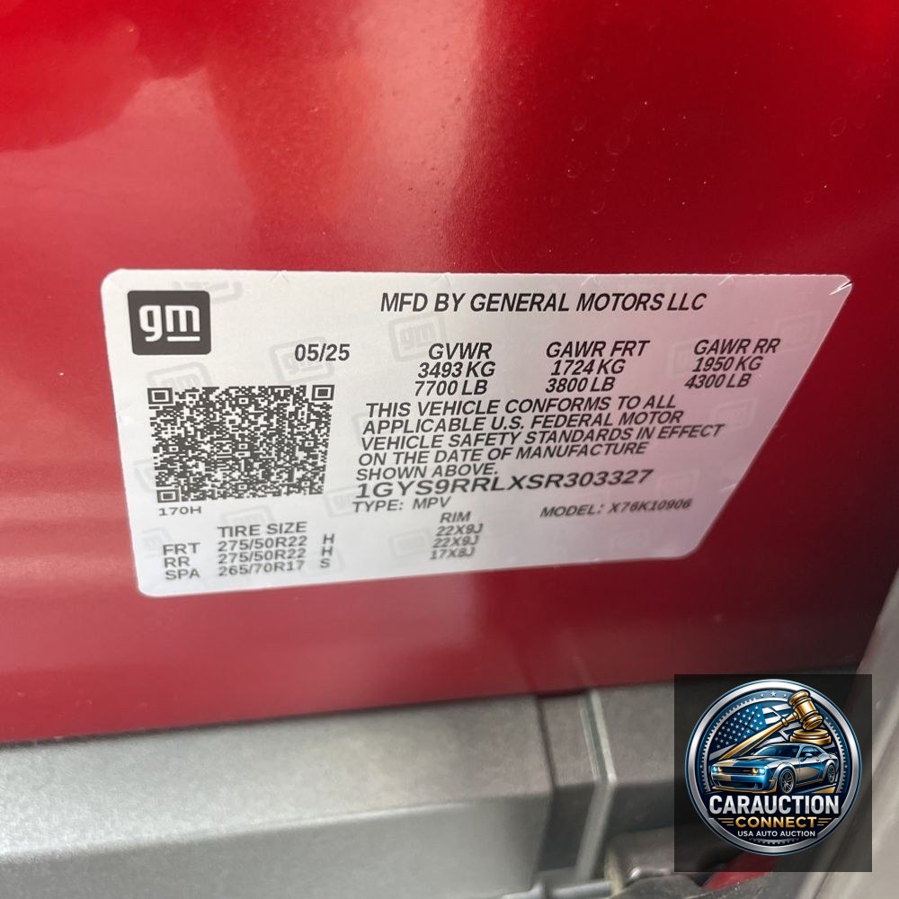 2025 Cadillac Escalade ESV Sport Platinum