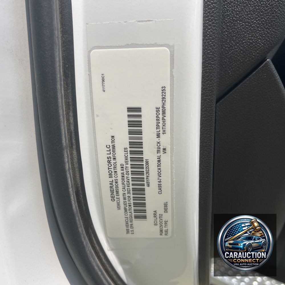 2023 Chevrolet Commercial 6500 CA60-80 CONV CAB 4X2 6.6L