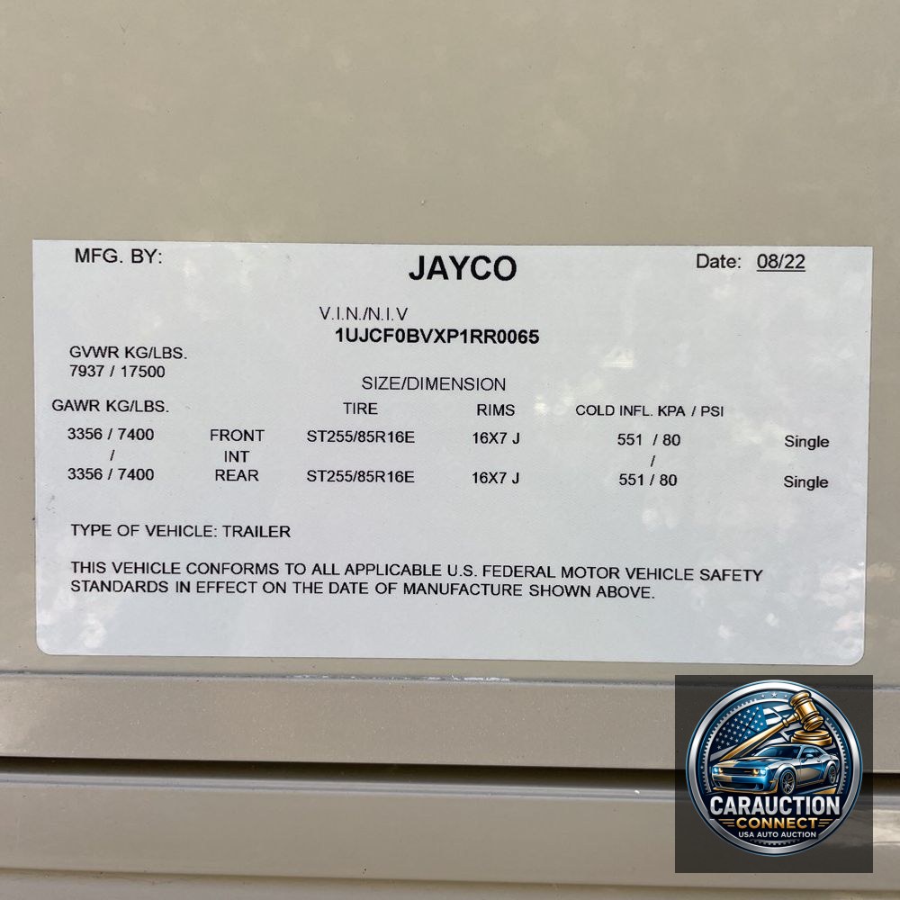 2022 Jayco Powersports 37MDQS
