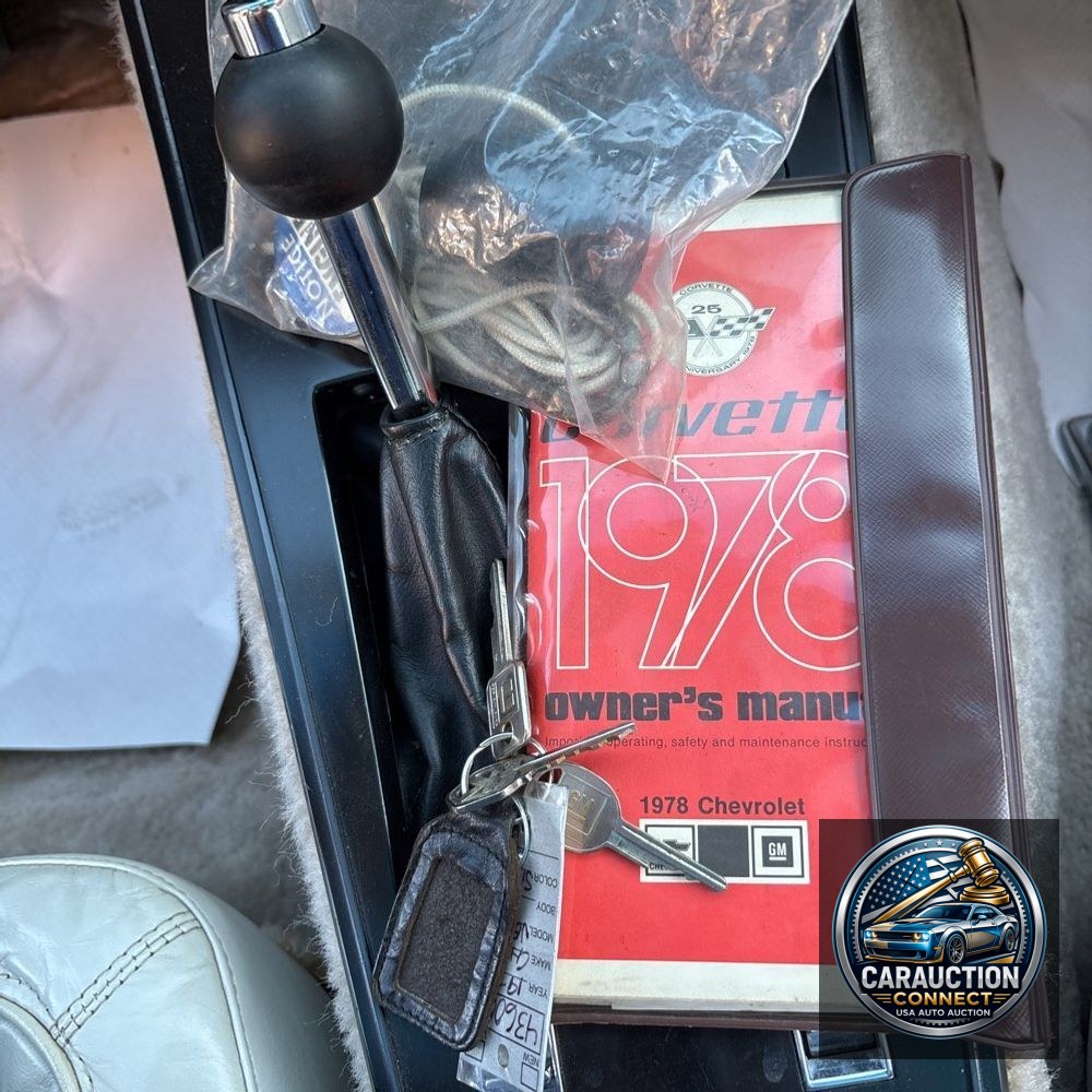 1978 Chevrolet Corvette 25th Silver Anniversary