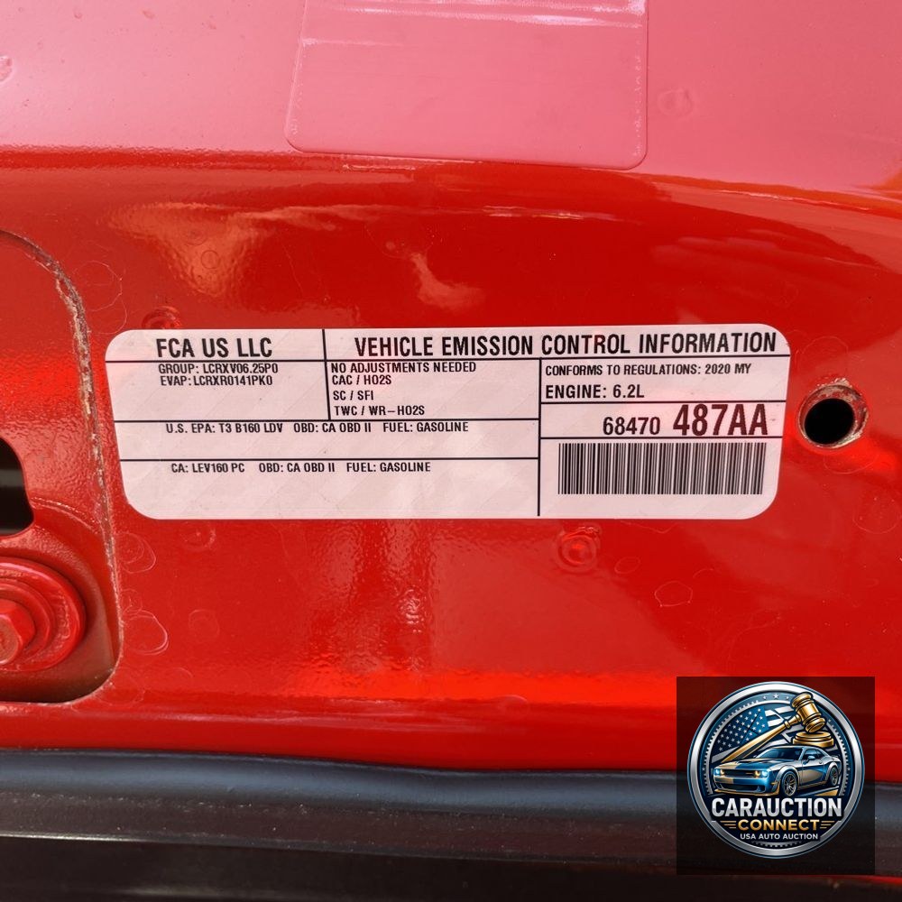 2020 Dodge Challenger SRT Hellcat