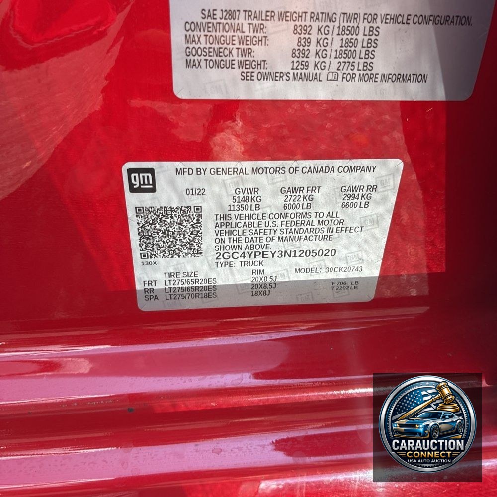 2022 Chevrolet Silverado 2500HD LTZ