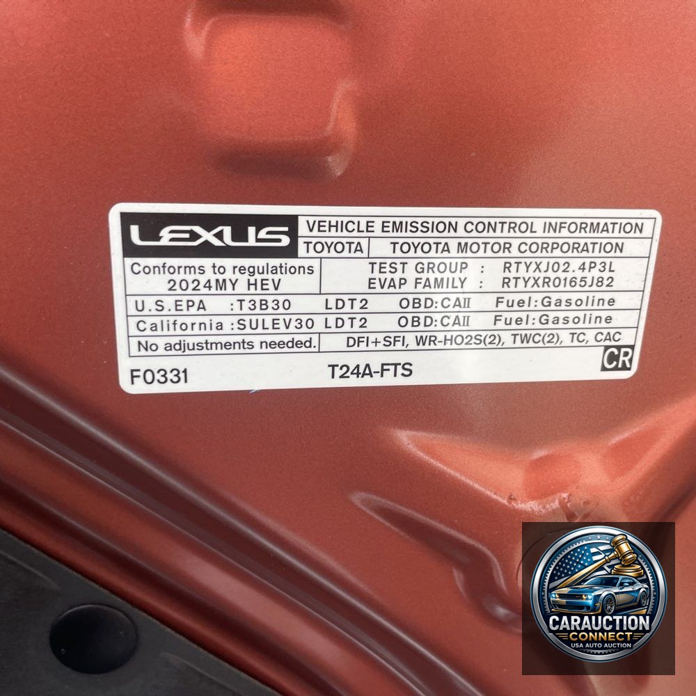 2024 Lexus RX 500h F SPORT Performance