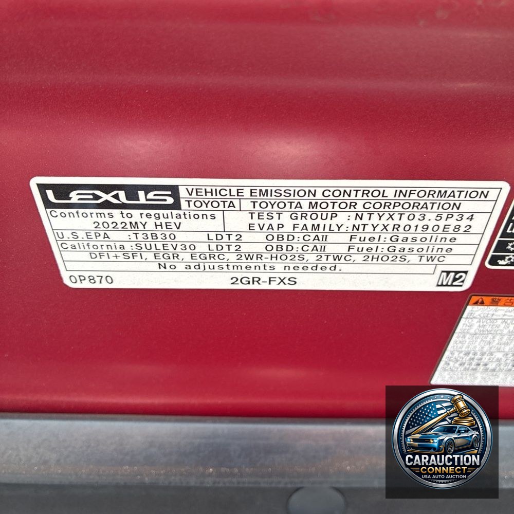 2022 Lexus RX 450h Base