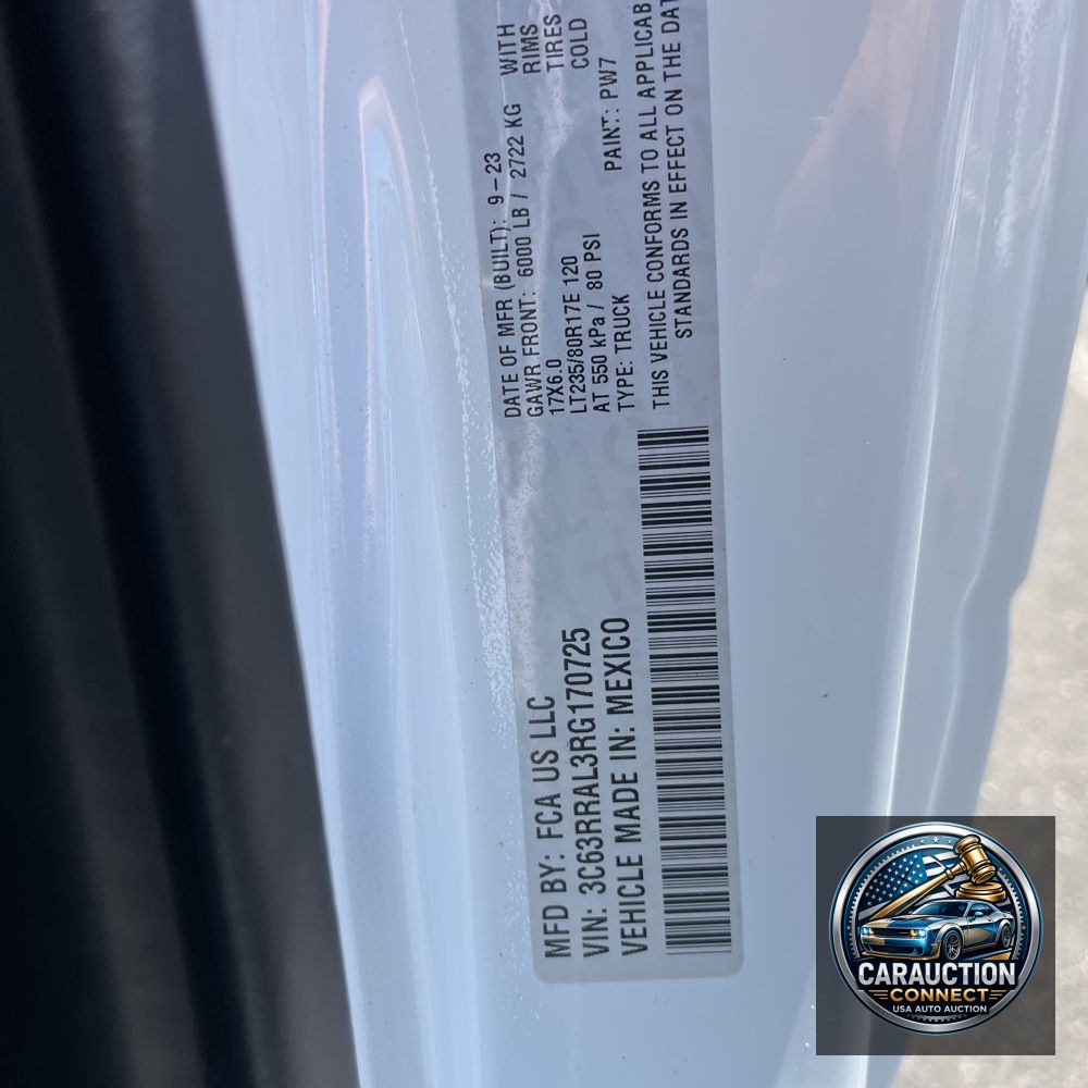 2024 Ram 3500 Tradesman