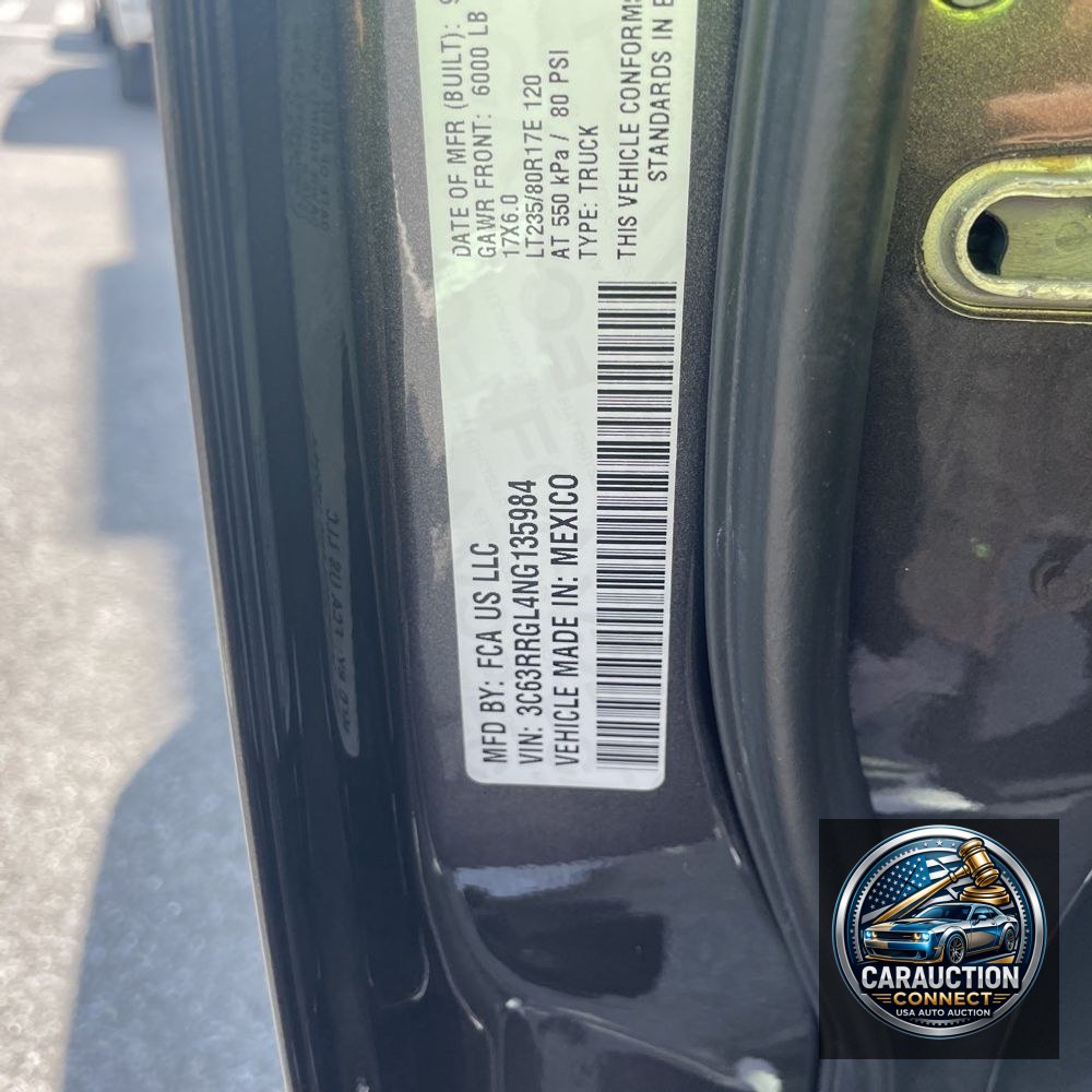 2022 Ram 3500 Tradesman