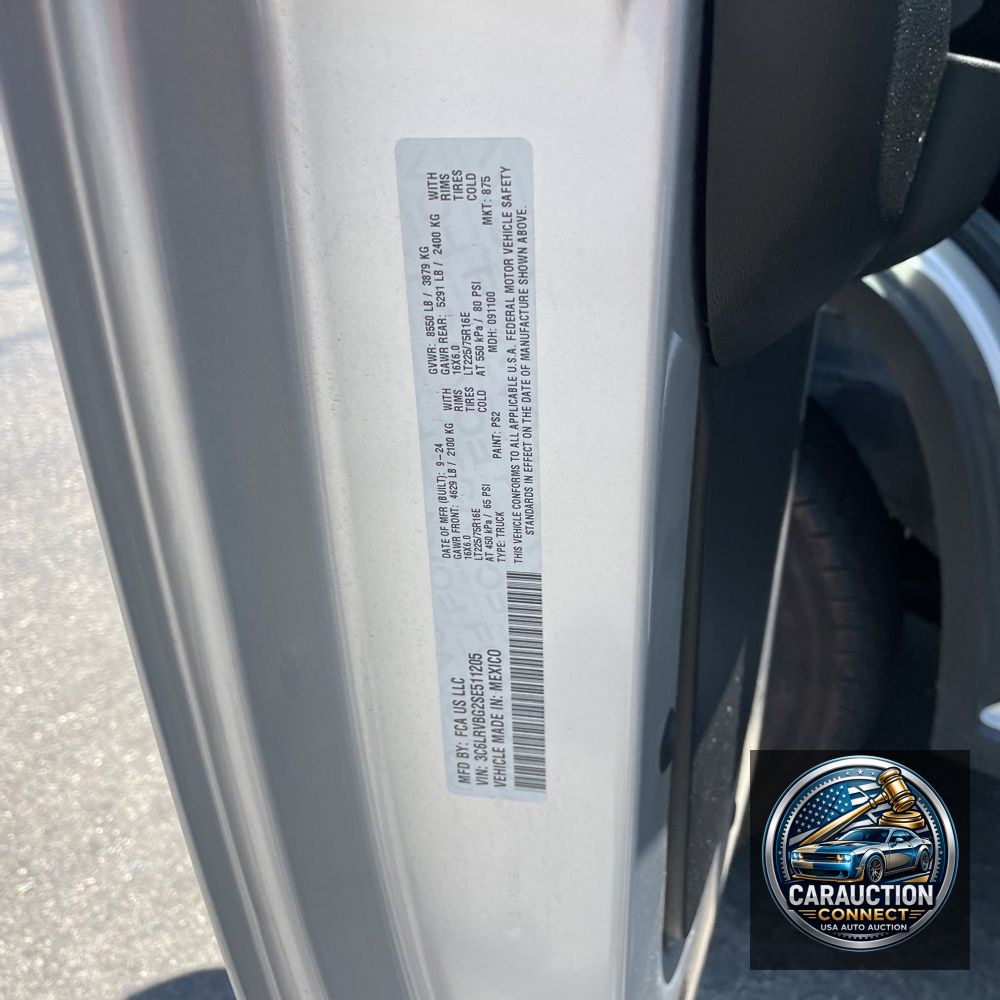 2025 Ram 1500 ProMaster Vans SLT HR