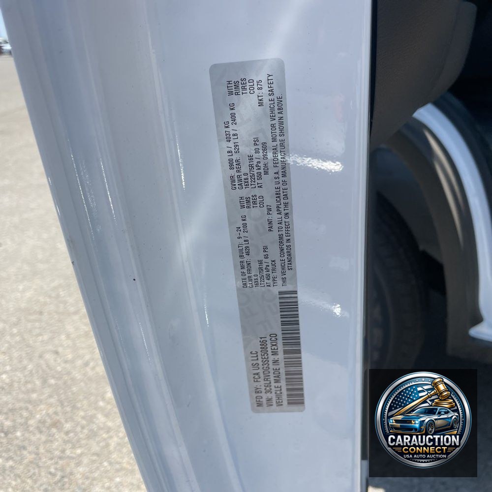 2025 Ram 2500 ProMaster Vans SLT HR