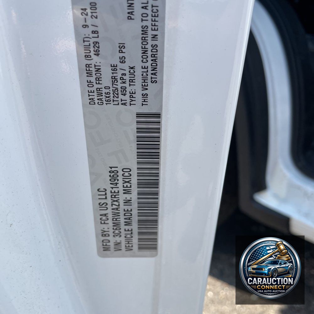 2024 Ram ProMaster EV Base SHR