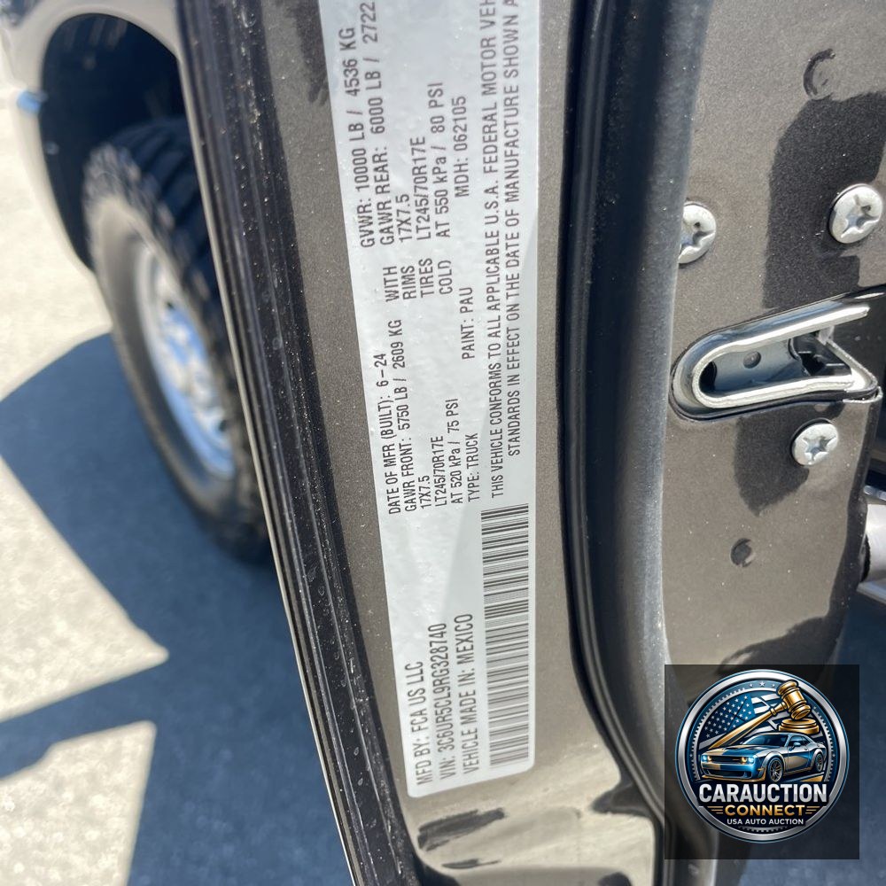 2024 Ram 2500 Tradesman