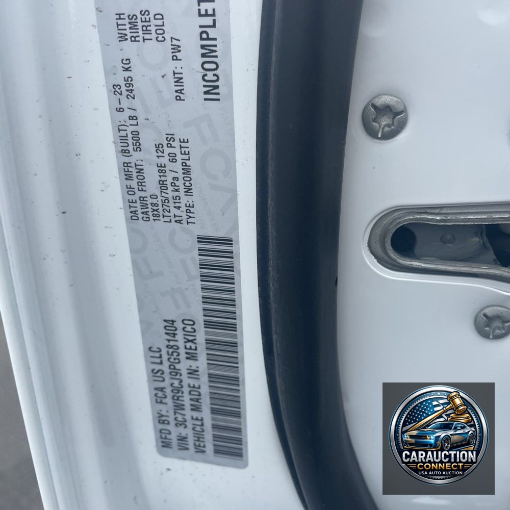 2023 Ram 3500 Cab/Chassis Tradesman