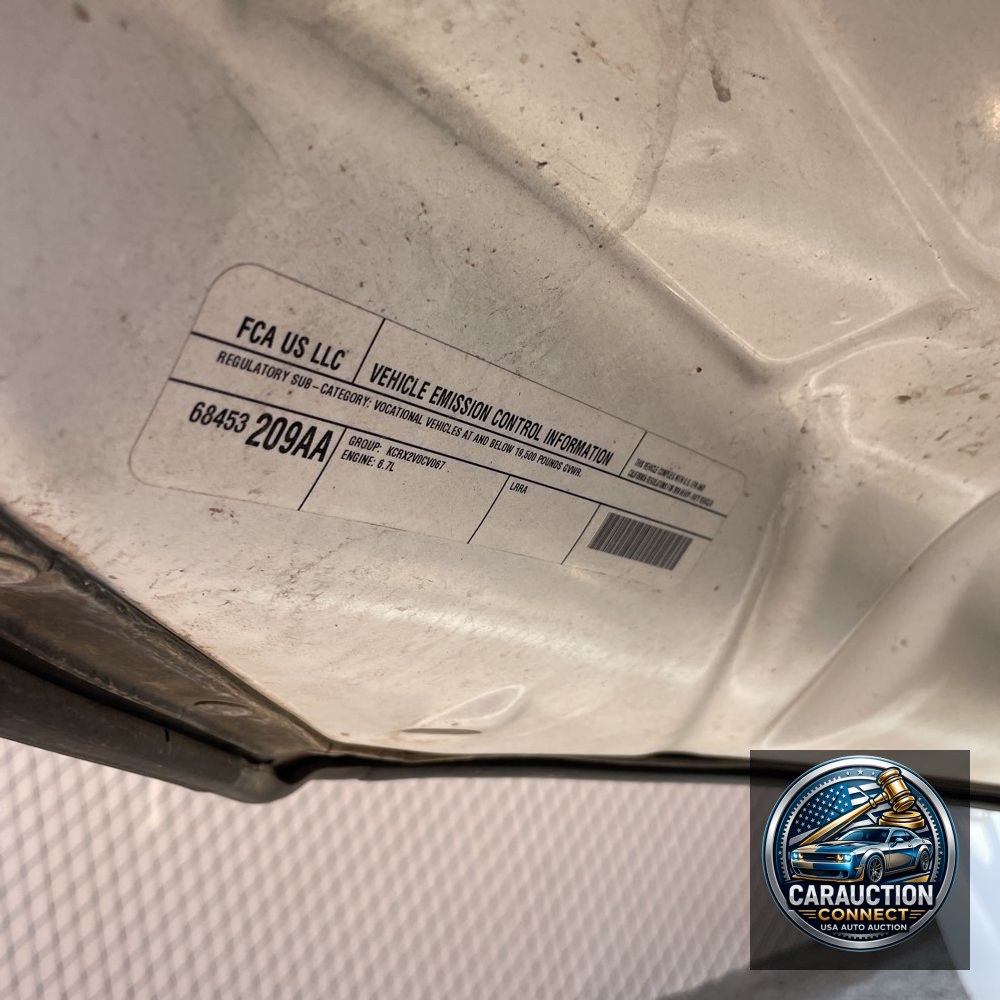 2019 Ram Commercial Tradesman CA60-120 CONV CAB/CHASSIS 4X2 6.7L