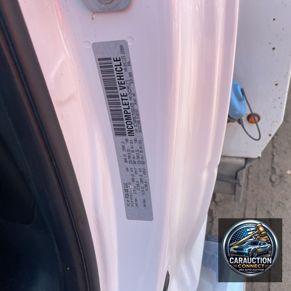 2019 Ram Commercial Tradesman CA60-120 CONV CAB/CHASSIS 4X2 6.7L