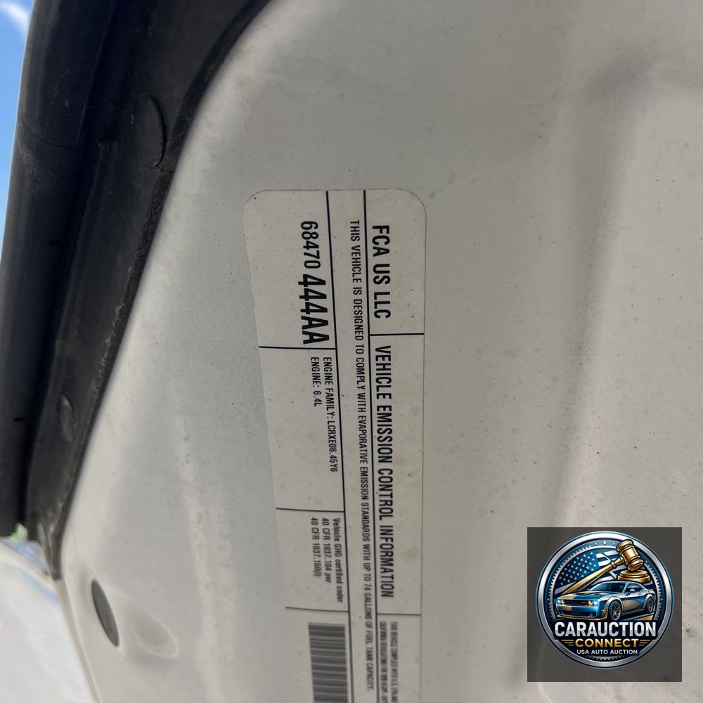 2020 Ram Commercial Tradesman CA60-120 CONV CAB/CHASSIS 4X4 6.4L