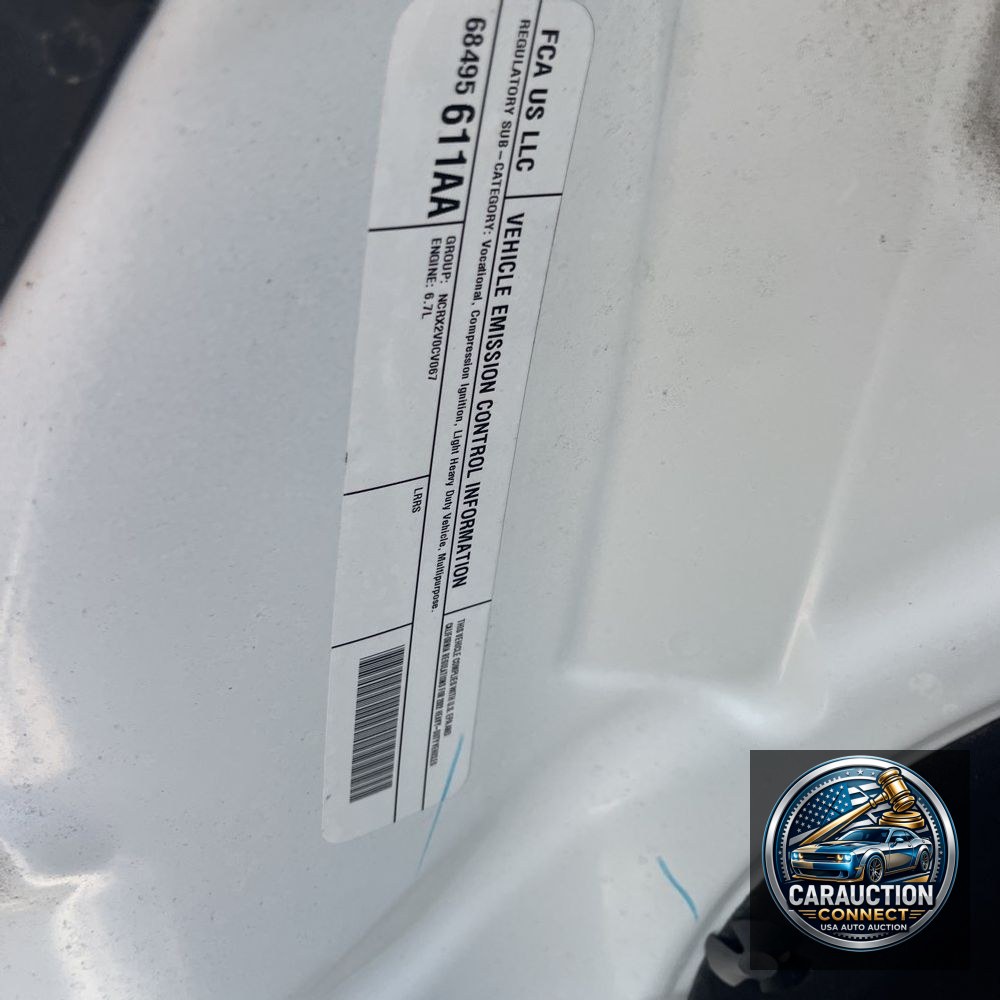 2022 Ram Commercial Tradesman CA60-84 CREW CAB/CHASSIS 4X4 6.7L