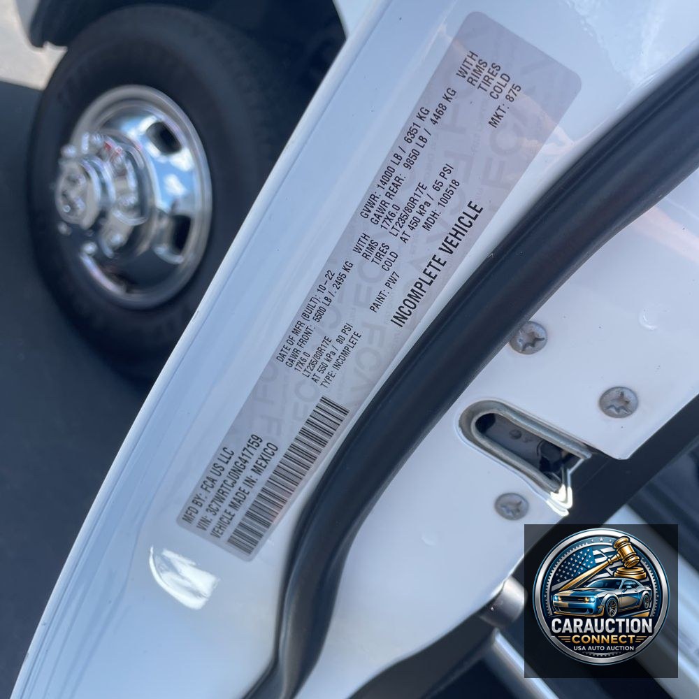 2022 Ram 3500 Cab/Chassis Tradesman