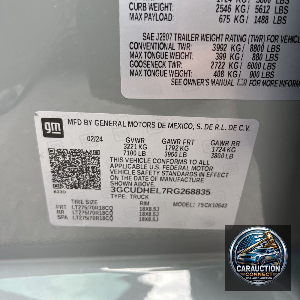 2024 Chevrolet Silverado 1500 ZR2