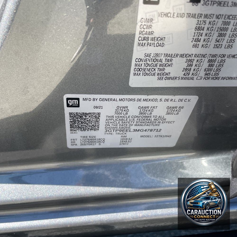 2021 GMC Sierra 1500 AT4