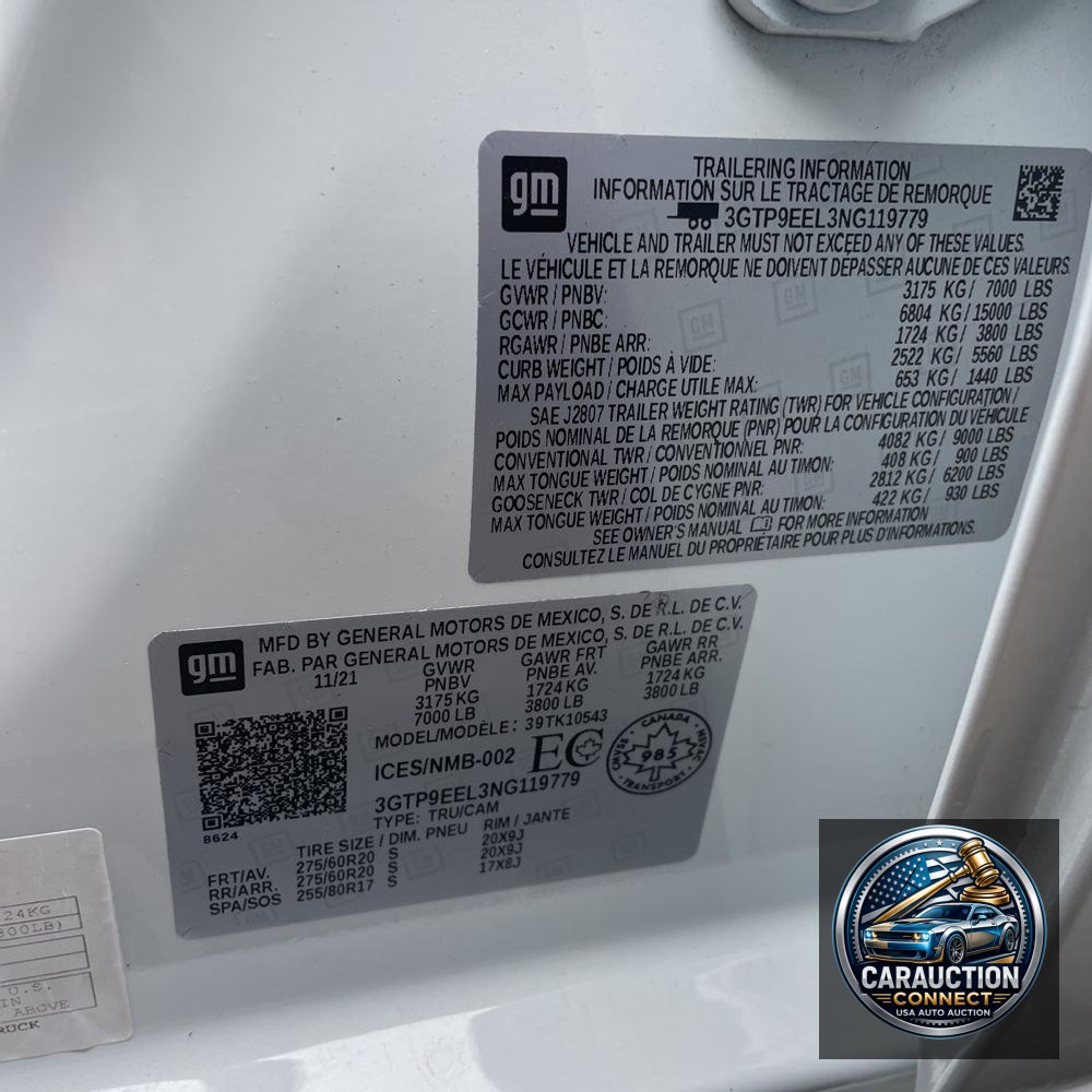 2022 GMC Sierra 1500 LTD AT4