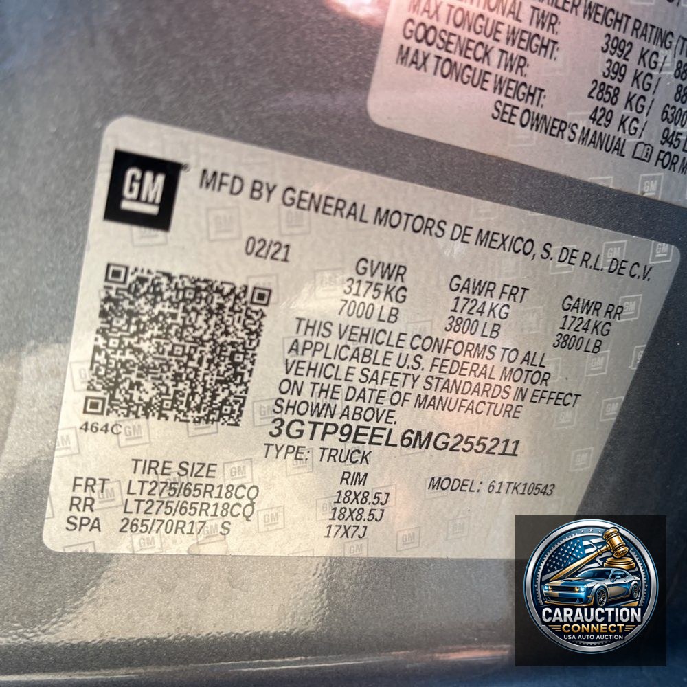2021 GMC Sierra 1500 AT4